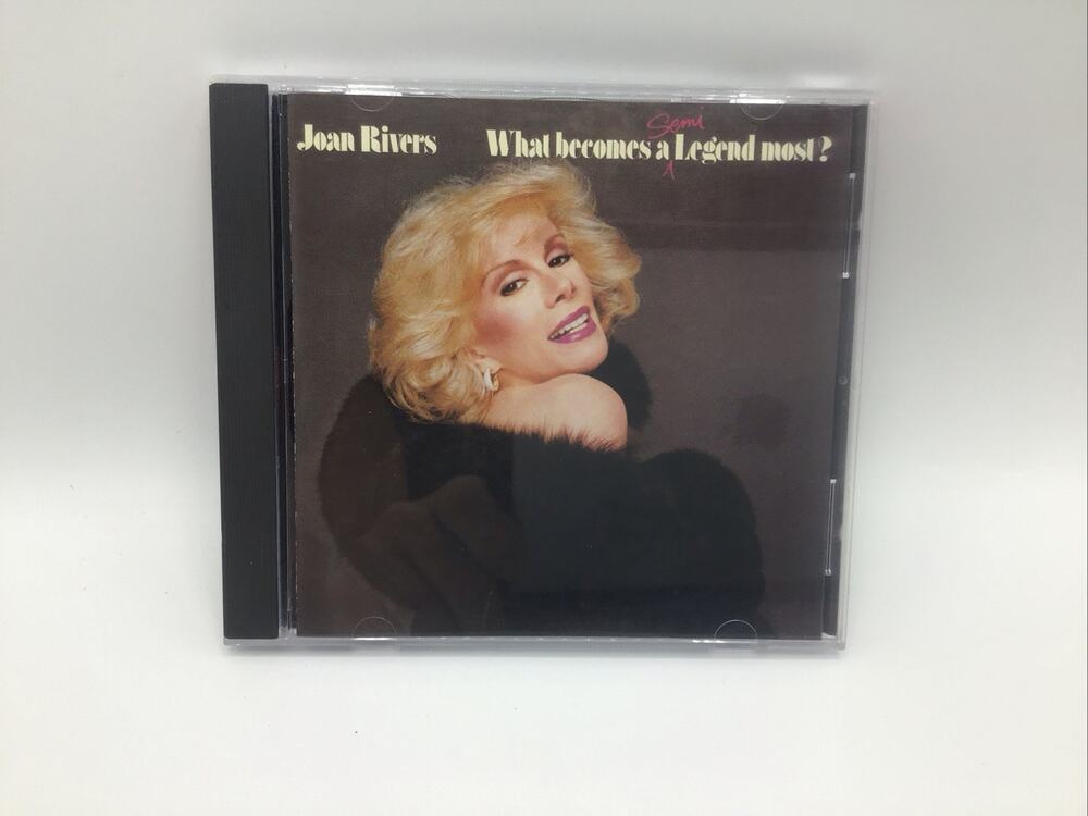 Joan Rivers What Becomes A Semi-Legend Most? CD Comedy Album Geffen Goldline